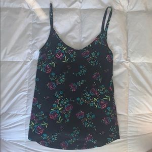 Floral spaghetti strap